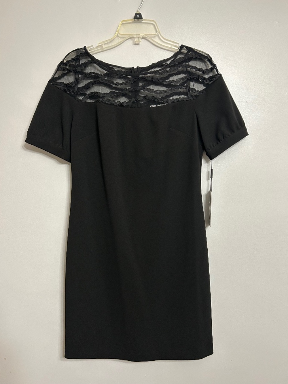 Karl Lagerfeld Paris black dress NWT. 8